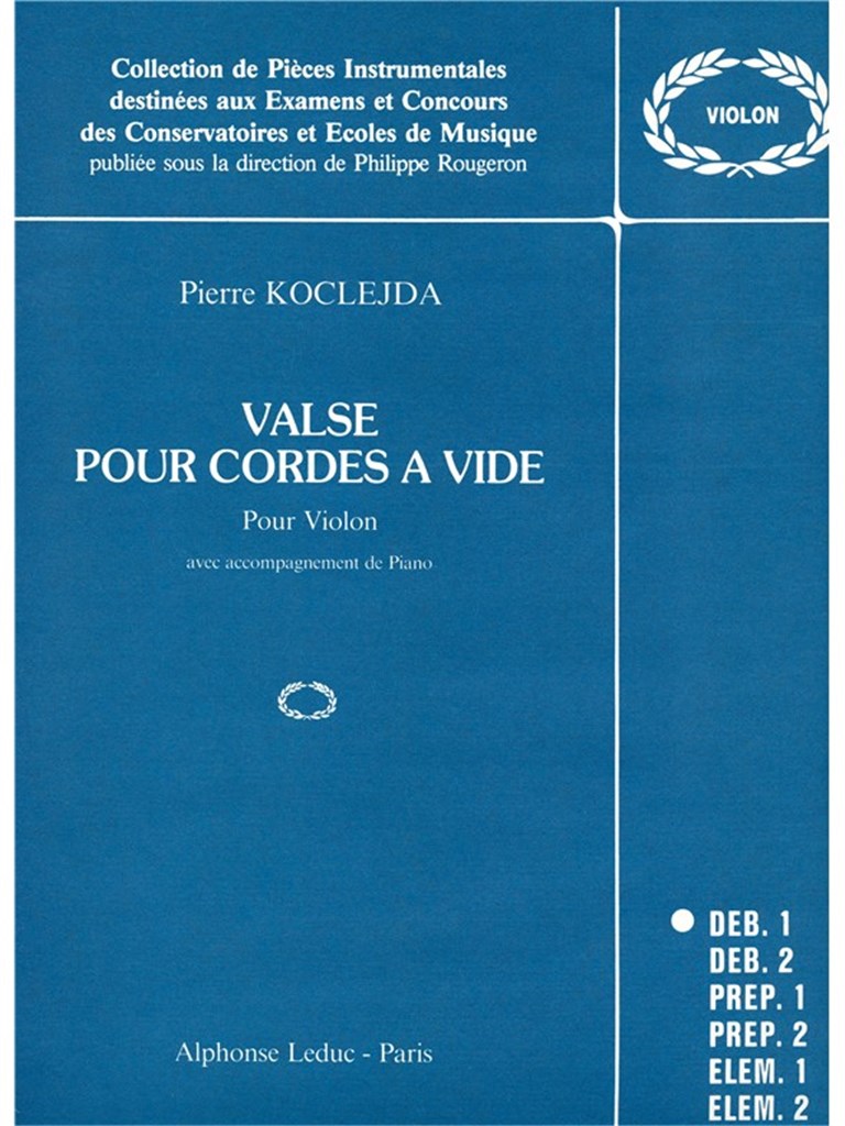 Valses Pour Strings A Vide